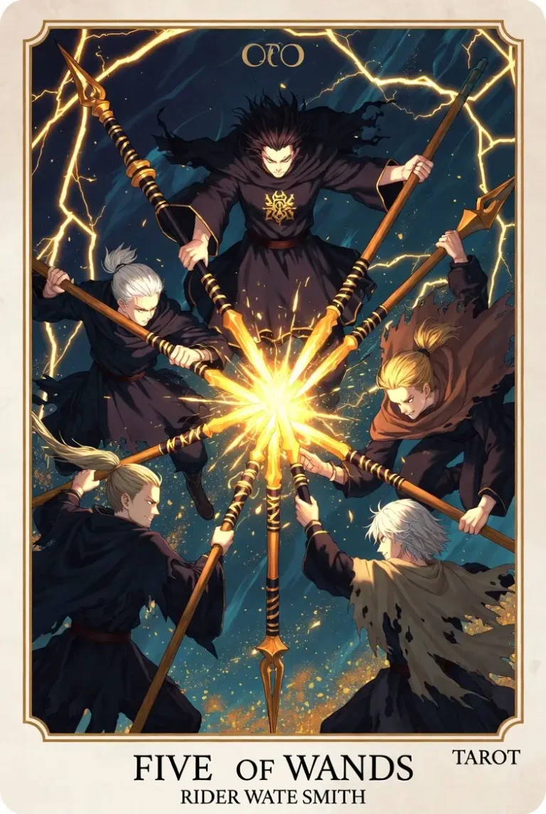 Five of Wands